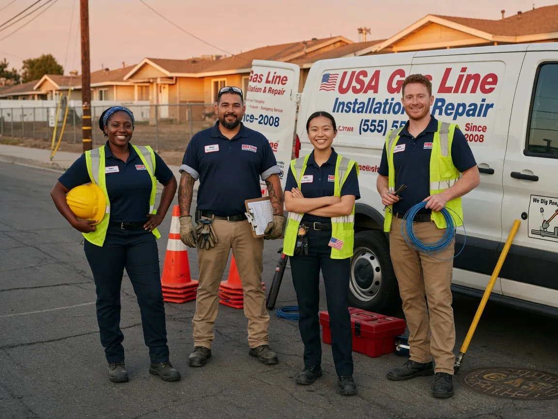 Gas Line Installation company in Fort Monroe, VA